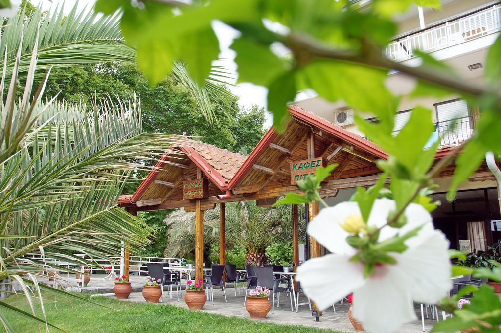 Hotel Geromichalos Paralia Skotinis Luaran gambar